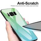 For Galaxy S8 Gradient Color Glass Case(Blue) - 7