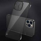 For iPhone 13 mini Electroplating Matte PC Phone Case (Black) - 1