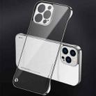 For iPhone 13 mini Electroplating Matte PC Phone Case (Silver) - 1