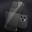 Electroplating Matte PC Phone Case For iPhone 11 Pro(Black) - 1