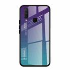 For Vivo Y17 Gradient Color Glass Case(Purple) - 1