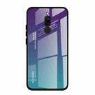 For Xiaomi Redmi 8 Gradient Color Glass Case(Purple) - 1