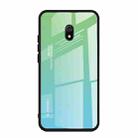 For Xiaomi Redmi 8A Gradient Color Glass Case(Sky Blue) - 1