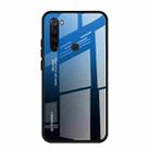 For Xiaomi Redmi Note 8T Gradient Color Glass Case(Blue) - 1