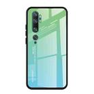 For Xiaomi Mi CC9 Pro Gradient Color Glass Case(Sky Blue) - 1