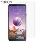 10 PCS 0.26mm 9H 2.5D Tempered Glass Film For LG Q Stylo 4 - 1