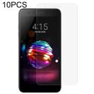 10 PCS 0.26mm 9H 2.5D Tempered Glass Film For LG X4+ - 1
