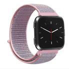 For Fitbit Versa 1 / 2 Universal Nylon Strap Watch Band(Sandy Pink) - 1