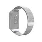 For OPPO Watch Free NFC Milan Magnetic Metal Watch Band(Silver) - 1