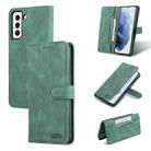 For Samsung Galaxy S21+ 5G AZNS Dream II Skin Feel PU+TPU Horizontal Flip Leather Phone Case with Holder & Card Slots & Wallet(Green) - 1