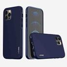 wlons PC + TPU Shockproof Phone Case For iPhone 12 / 12 Pro(Blue) - 1