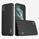 wlons PC + TPU Shockproof Phone Case For iPhone XR(Black) - 1