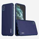 wlons PC + TPU Shockproof Phone Case For iPhone XR(Blue) - 1