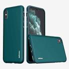 wlons PC + TPU Shockproof Phone Case For iPhone XS / X(Green) - 1