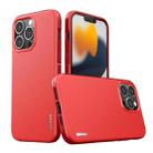 wlons PC + TPU Shockproof Phone Case For iPhone 13 Pro(Red) - 1