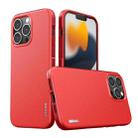 wlons PC + TPU Shockproof Phone Case For iPhone 13 Pro Max(Red) - 1