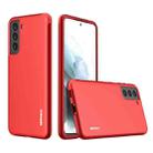 For Samsung Galaxy S21 5G wlons PC + TPU Shockproof Phone Case(Red) - 1