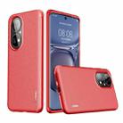 For Huawei P50 Pro wlons PC + TPU Shockproof Phone Case(Red) - 1