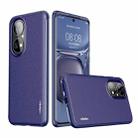 For Huawei P50 Pro wlons PC + TPU Shockproof Phone Case(Blue) - 1