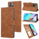 For Xiaomi Redmi 10 Fantasy Classic Skin-feel Calfskin Texture Magnetic Buckle Horizontal Flip PU Phone Leather Case with Holder & Card Slot & Wallet(Brown) - 1