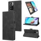 For Xiaomi Redmi Note 11 Pro / 11 Pro+ Fantasy Classic Skin-feel Calfskin Texture Magnetic Buckle Horizontal Flip PU Phone Leather Case with Holder & Card Slot & Wallet(Black) - 1