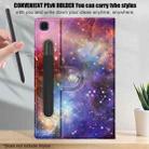 For Samsung Galaxy Tab A7 10.4 2020 Painted 360 Degrees Rotation Tablet Leather Case with Holder(Milky Way) - 6