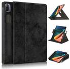 For Xiaomi Mi Pad 5 Pro 11 inch Solid Color 360 Degrees Rotation Tablet Leather Case with Holder(Black) - 1