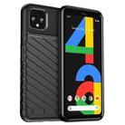 For Google Pixel 4 Thunderbolt Shockproof TPU Phone Case(Black) - 1