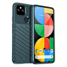 For Google Pixel 5a Thunderbolt Shockproof TPU Phone Case(Green) - 1