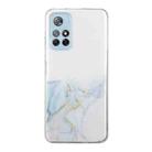 For Xiaomi Redmi Note 11 Hollow Marble Pattern TPU Precise Hole Phone Protective Case(Grey) - 1