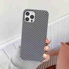 For iPhone 13 mini Carbon Fiber TPU Shockproof Phone Case (Light Grey) - 1