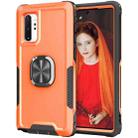 For Samsung Galaxy Note10+ 3 in 1 PC + TPU Phone Case with Ring Holder(Orange) - 1