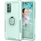 For Samsung Galaxy Note20 3 in 1 PC + TPU Phone Case with Ring Holder(Mint Green) - 1