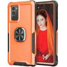 For Samsung Galaxy Note20 3 in 1 PC + TPU Phone Case with Ring Holder(Orange) - 1