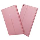 For iPad 10.2 2021 / 2020 / 2019 GEBEI PU+TPU Horizontal Flip Protective Case with Holder & Card Slots(Rose Gold) - 1