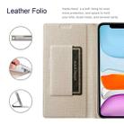 For iPhone 13 mini ViLi DMX Series Shockproof Magsafe Magnetic Horizontal Flip Leather Phone Case (Gold) - 4
