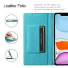 For iPhone 13 mini ViLi DMX Series Shockproof Magsafe Magnetic Horizontal Flip Leather Phone Case (Blue) - 4