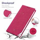 For iPhone 13 ViLi DMX Series Shockproof Magsafe Magnetic Horizontal Flip Leather Phone Case(Rose Red) - 5