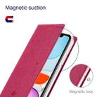 For iPhone 13 ViLi DMX Series Shockproof Magsafe Magnetic Horizontal Flip Leather Phone Case(Rose Red) - 7