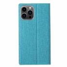 For iPhone 13 Pro ViLi DMX Series Shockproof Magsafe Magnetic Horizontal Flip Leather Phone Case (Blue) - 3