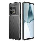 For OnePlus 10 Pro 5G Carbon Fiber Texture Shockproof TPU Phone Case(Black) - 1