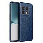 For OnePlus 10 Pro 5G Litchi Texture TPU Phone Case(Blue) - 1