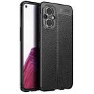 For OnePlus Nord 20 5G Litchi Texture TPU Phone Case(Black) - 1