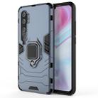 For Xiaomi Mi CC9 Pro & Note 10 Shockproof PC + TPU Protective Case with Magnetic Ring Holder(Navy Blue) - 1