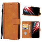 Leather Phone Case For ZTE nubia Red Magic 5G / 5S(Brown) - 1