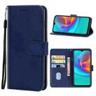 Leather Phone Case For Tecno Pop 4(Blue) - 1