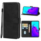 Leather Phone Case For Cubot X30(Black) - 1