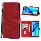 Leather Phone Case For Blackview BV6300 Pro / BV6300(Red) - 1