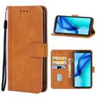 Leather Phone Case For Blackview BV6300 Pro / BV6300(Brown) - 1