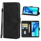 Leather Phone Case For Blackview BV6300 Pro / BV6300(Black) - 1